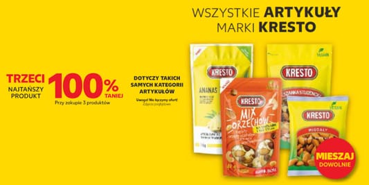 Kaufland: -100% na wszystkie artykuły marki Kresto 15.05.2025