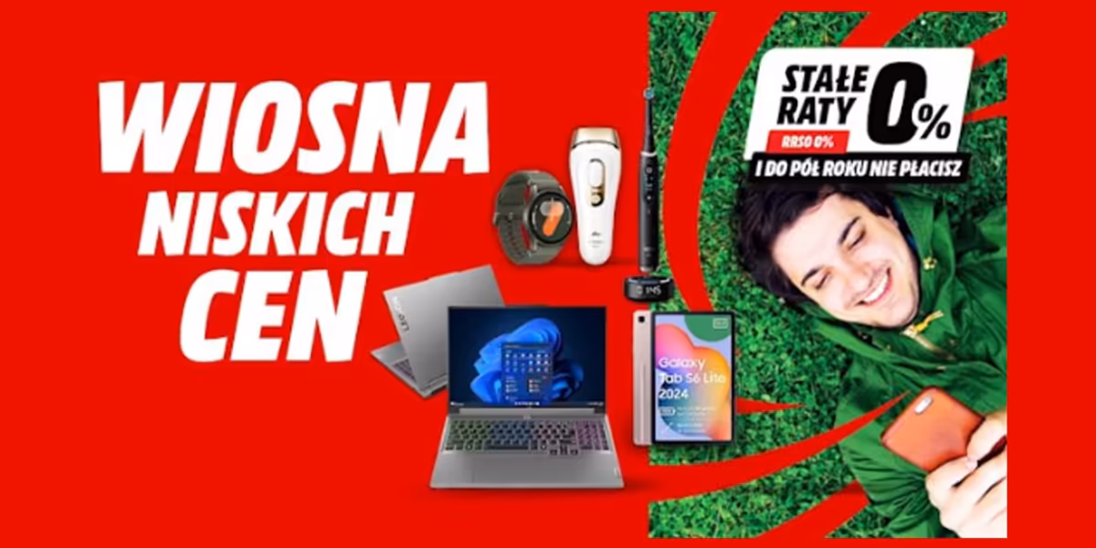 Media Markt: Wiosna NISKICH cen!