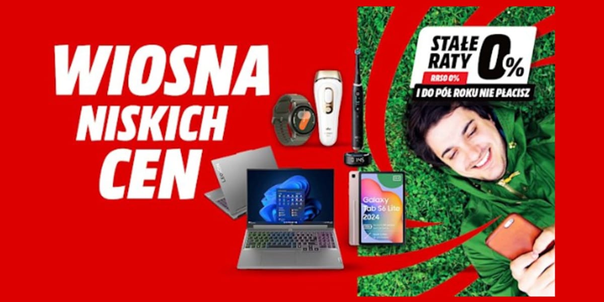 Media Markt: Wiosna NISKICH cen!