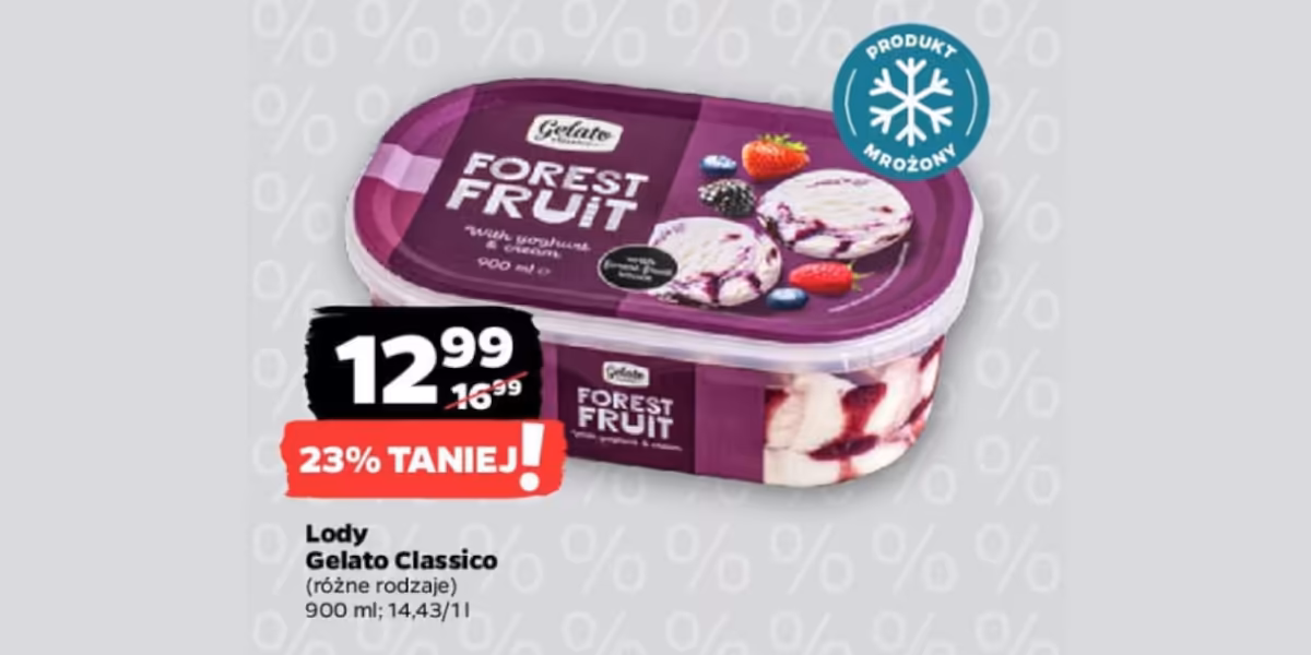 Netto: -23% na lody Gelato Classico
