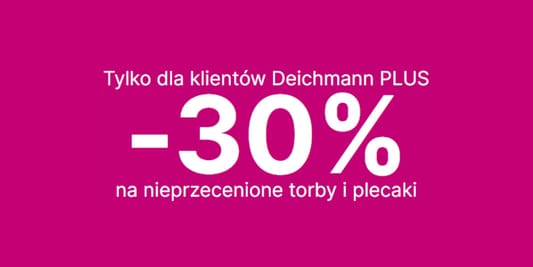 Deichmann: -30% na nieprzecenione torby i plecaki 20.05.2025