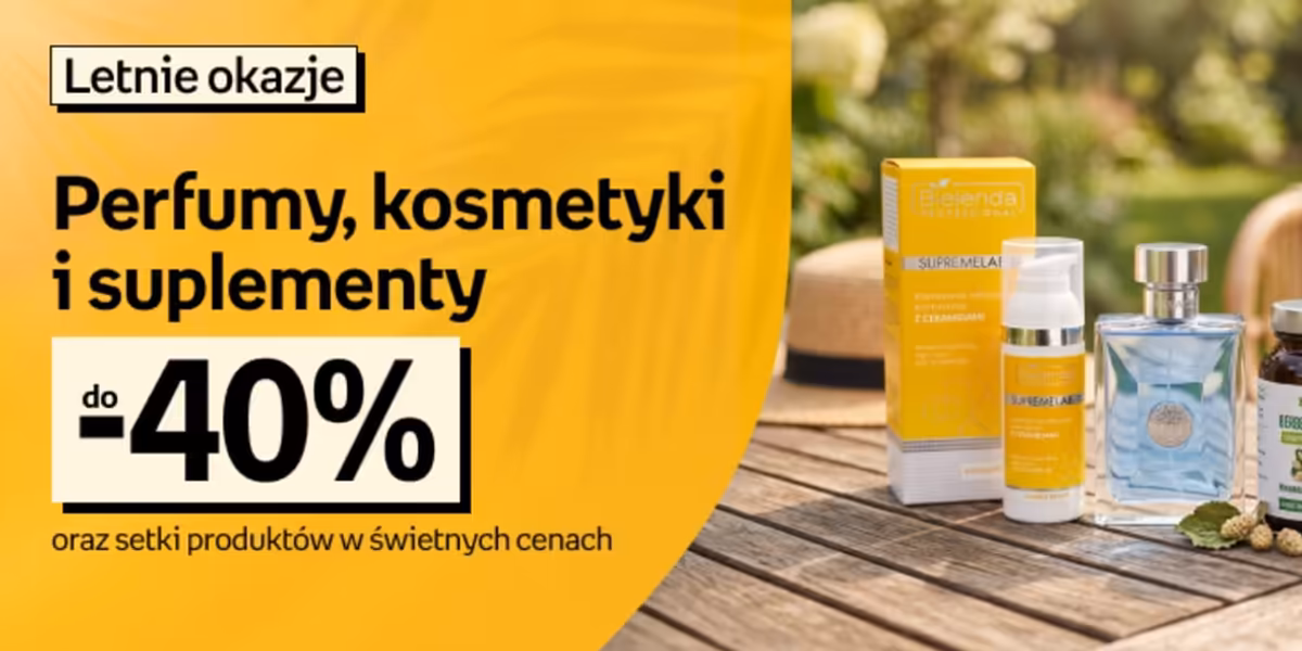 Empik: Do -40% na perfumy  i kosmetyki