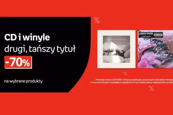 : -70% na CD i winyle