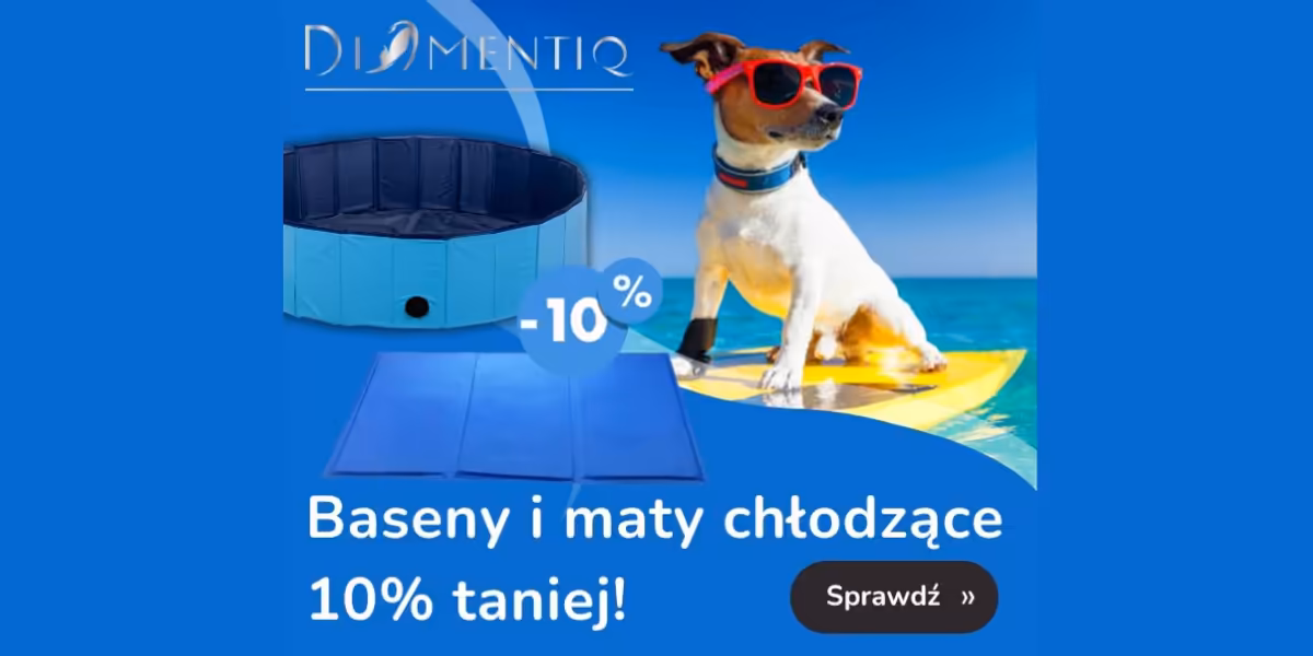 Krakvet: -10% na baseny i maty chłodzące