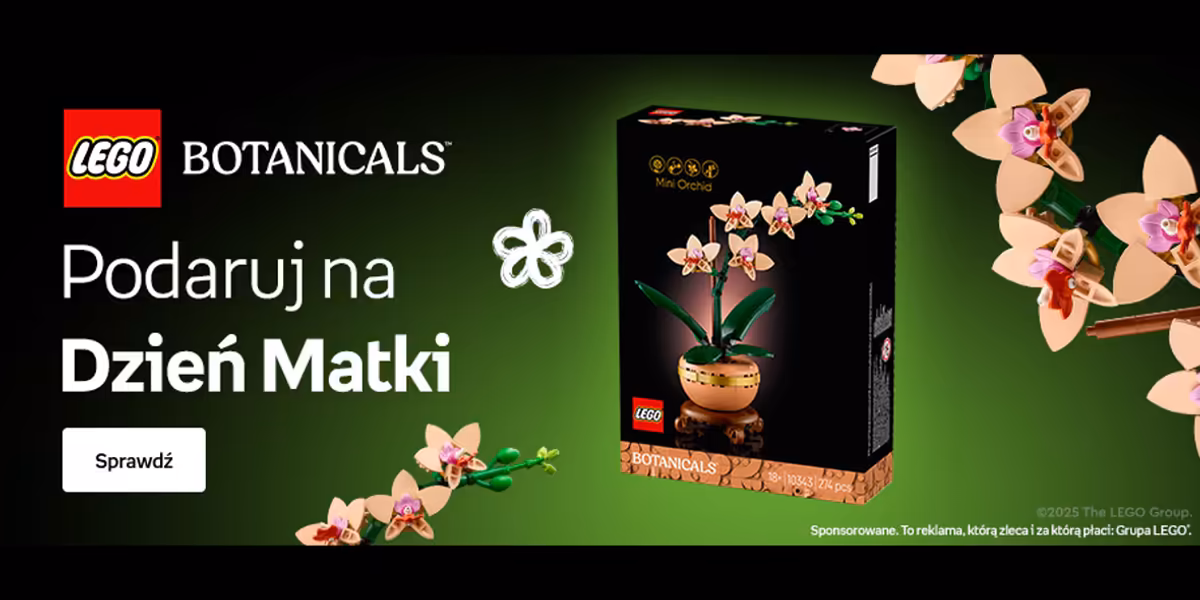 Empik: Podaruj KWIATY LEGO® na Dzień Matki!
