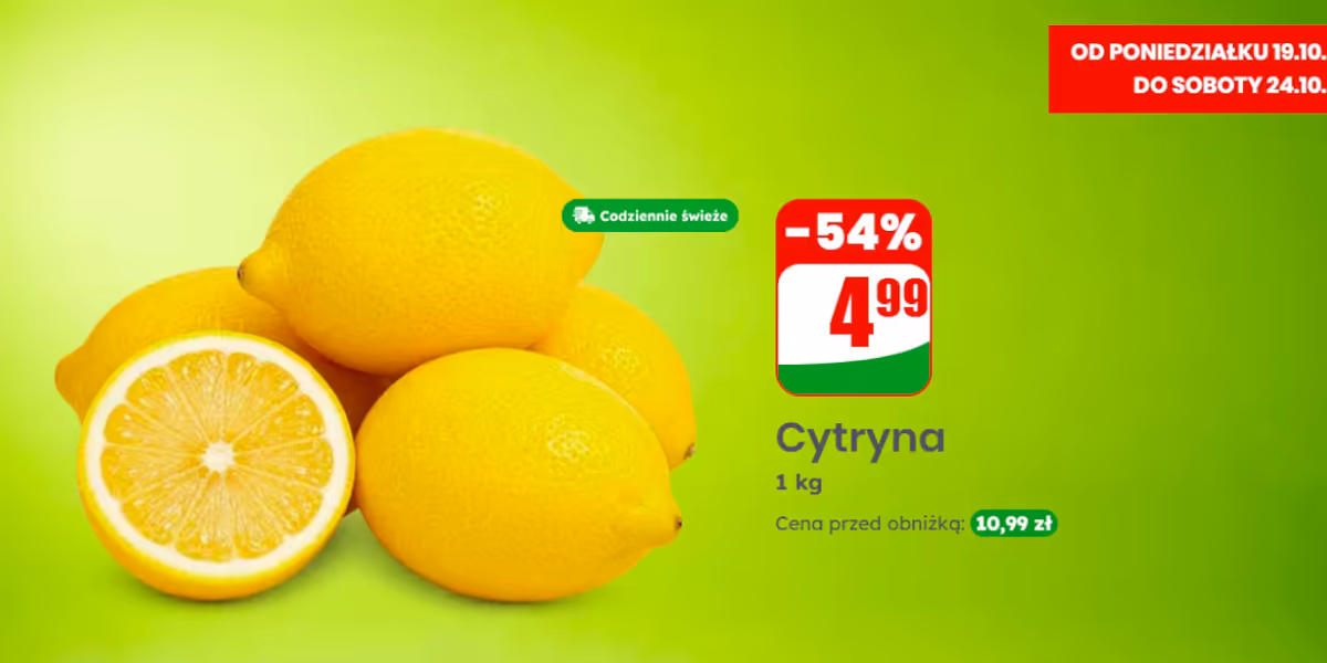 Dino: -54% na cytrynę