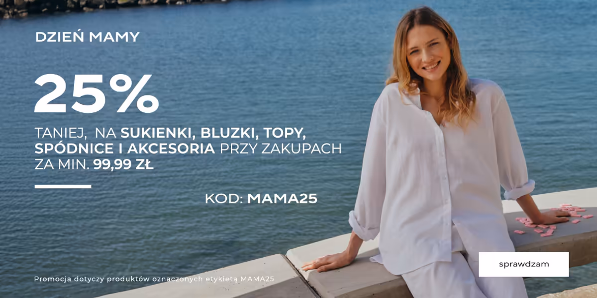 Top Secret: KOD rabatowy -25% z okazji Dnia Mamy