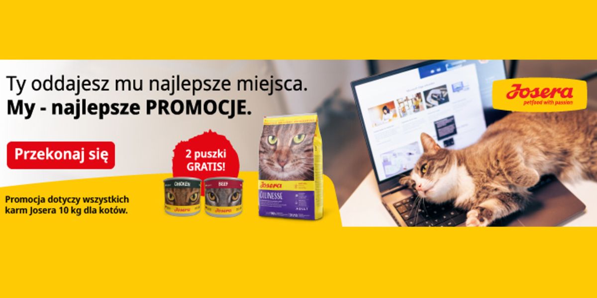 Fera: Gratis 2 puszki karmy