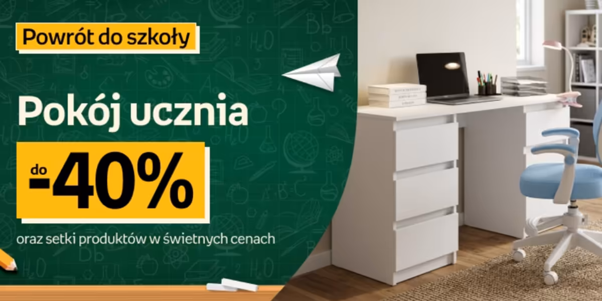 Empik: Do -40% na pokój ucznia