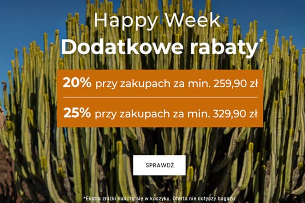 : Do -25% ekstra na zakupy w Wittchen
