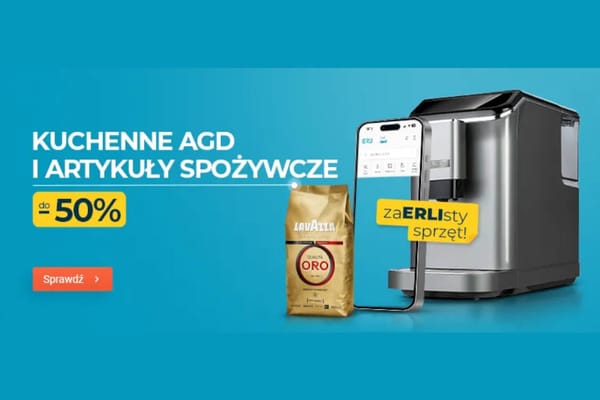 : Do -50% na kuchenne AGD i artykuły spożywcze