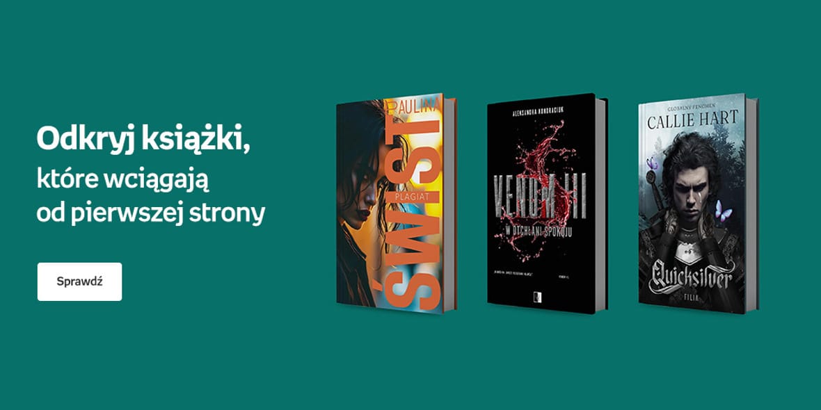 Empik: Do -50% na nowości i bestsellery