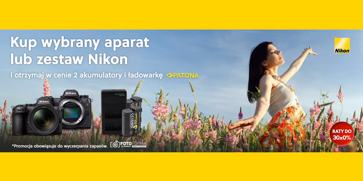 FotoForma: Aparaty Nikon + gratis