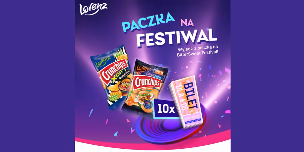 Żabka: Konkurs Crunchips