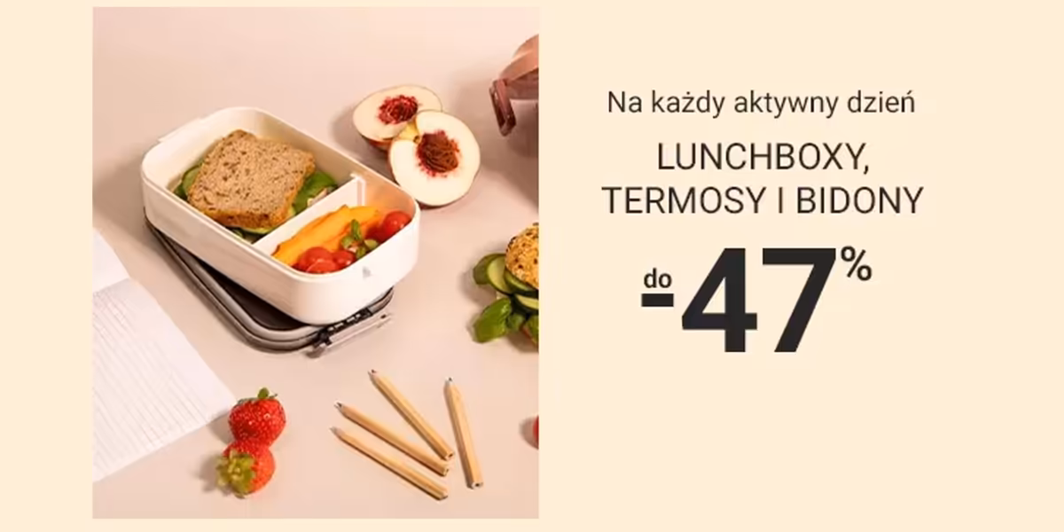 Smyk: Do -47% na lunchboxy, termosy i bidony
