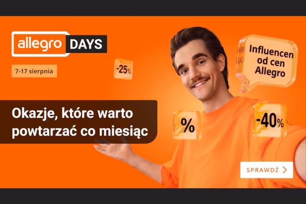 Allegro: Do -40% na Allegro Days