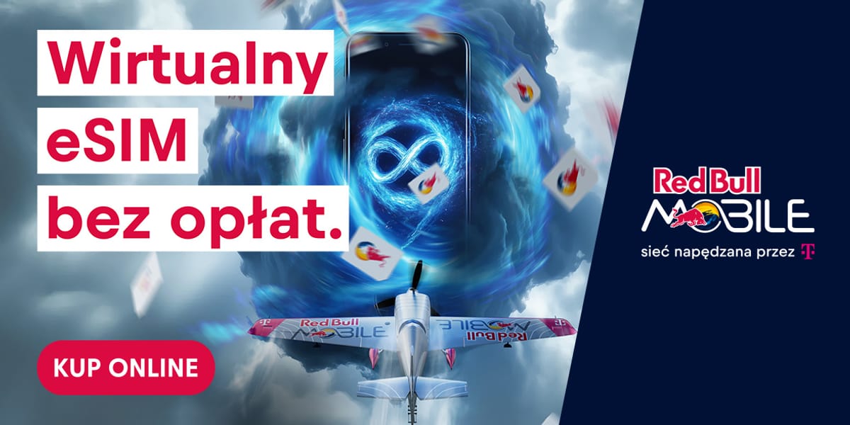 Red Bull MOBILE: Wirtualny eSIM bez opłat