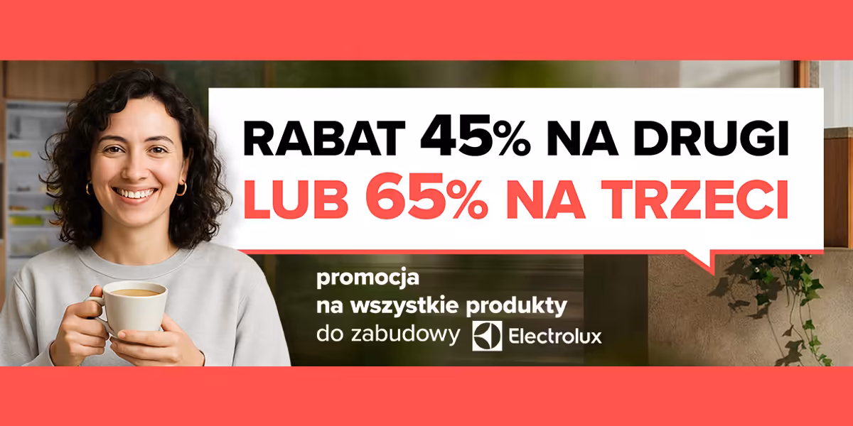 Neonet: Do -65% na produkty Electrolux