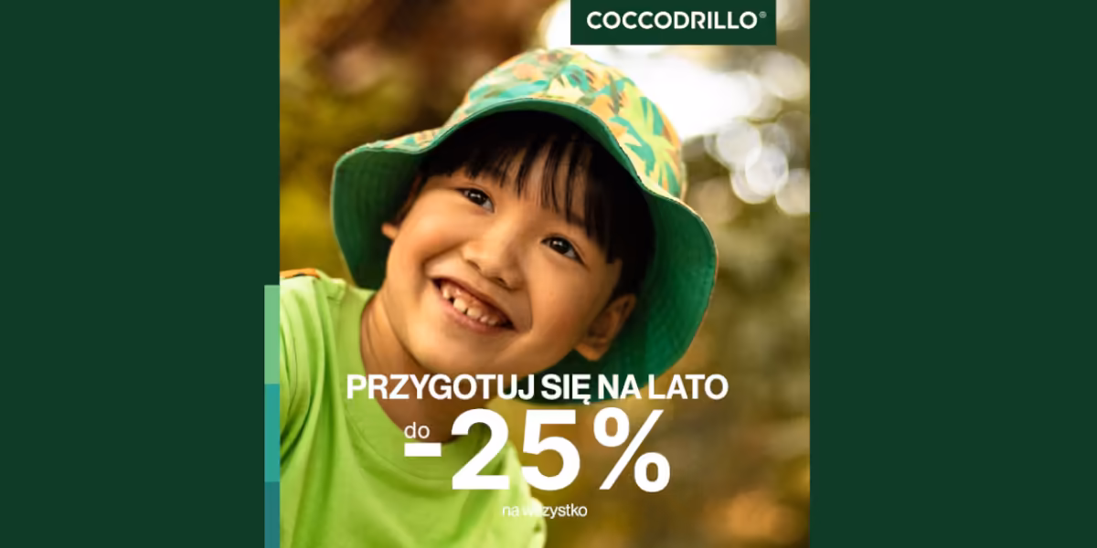 Coccodrillo: Do -25% na wszystko