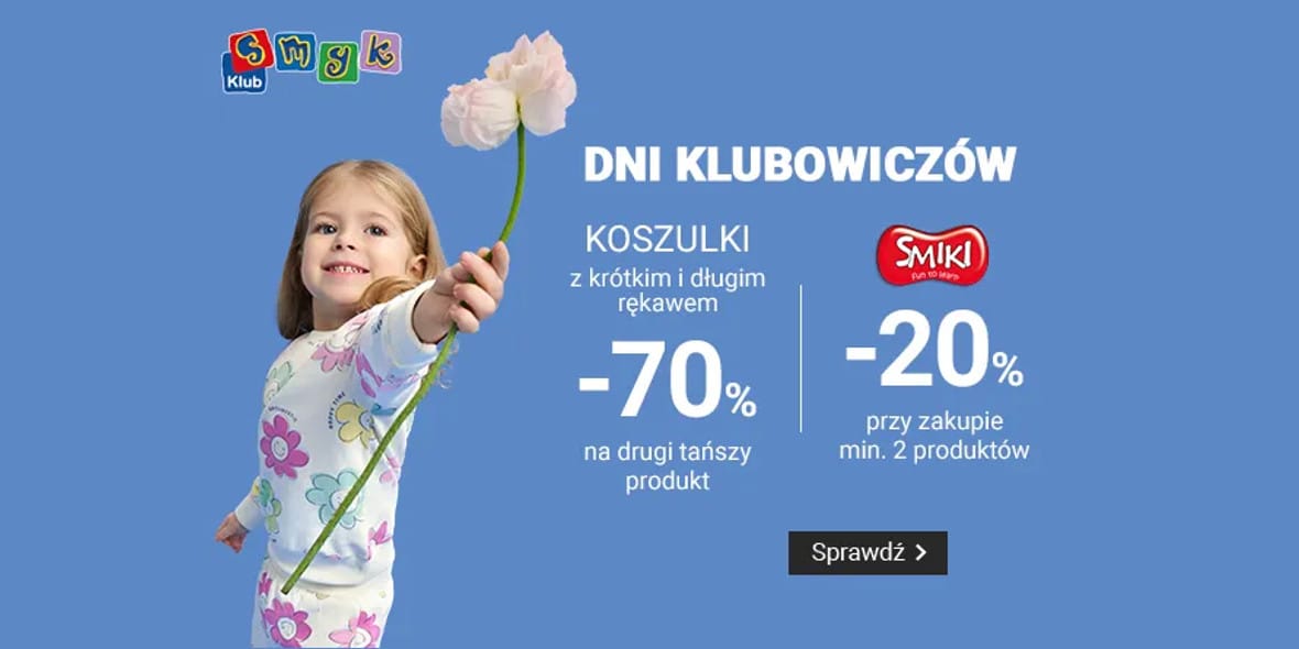 Smyk: Do -70% dla Klubowiczów Smyk 17.03.2025