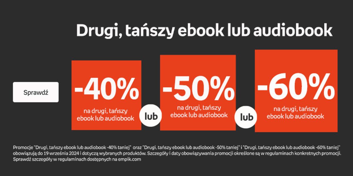 Empik: Do -60% na ebooki i audiobooki