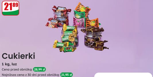 Dino: 21,89 zł/kg za cukierki 16.02.2026