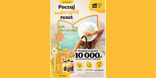Auchan: Konkurs Poczuj wakacyjny reset 28.04.2025