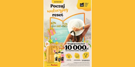 Auchan: Konkurs Poczuj wakacyjny reset 28.04.2025