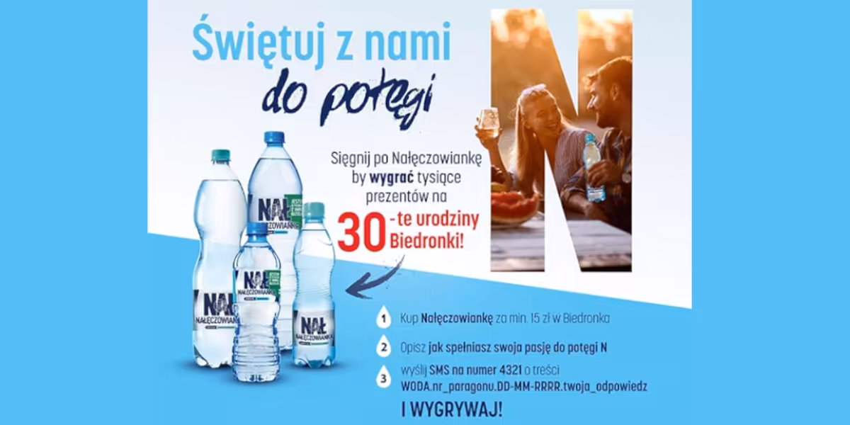 Biedronka: Konkurs Świętuj z nami do potęgi N