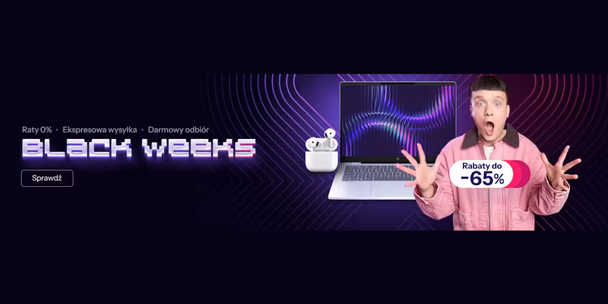 x-kom.pl: Do -65% na Black Weeks