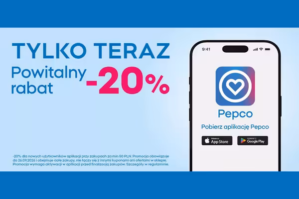 Pepco: -20% na zakupy w aplikacji