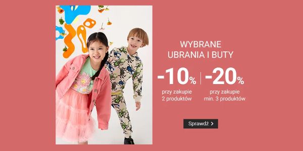 Smyk: Do -20% na wybrane ubrania i buty 10.09.2024