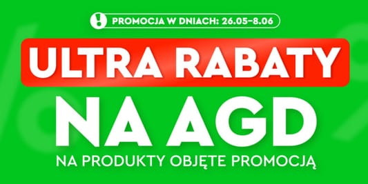 OleOle!:  Mega przeceny na AGD w OleOle 26.05.2025