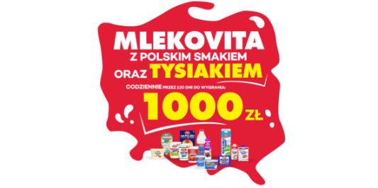 Loterie i Konkursy: Loteria Mlekovita Polskie 05.02.2025