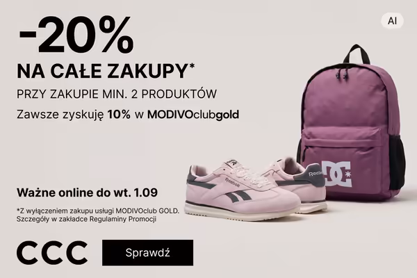 CCC: -20% na całe zakupy