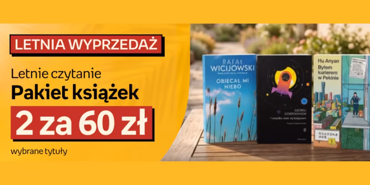 Empik: 2 za 60 zł na wybrane tytuły