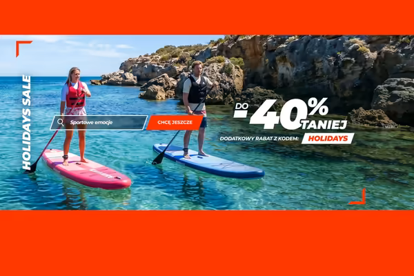 Sportano.pl: KOD rabatowy Do -40% na wybrany asortyment