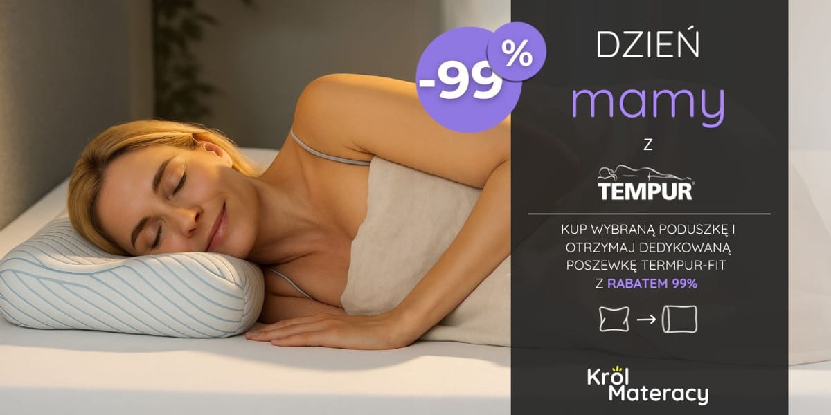 Król Materacy: -99% na dedykowaną poszewkę TRMPUR-FIT