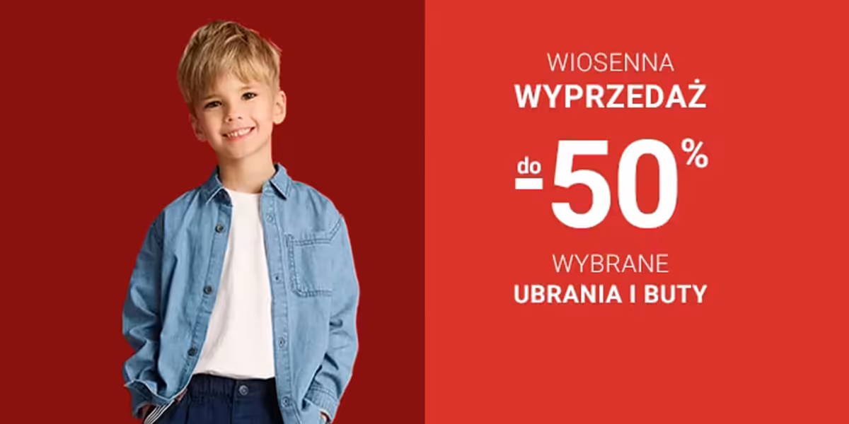 Smyk: Do -50% na wiosennej wyprzedaży w Smyk