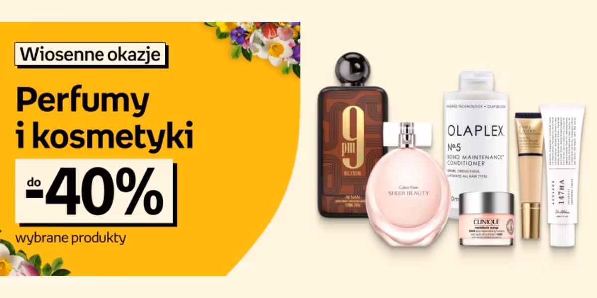 Empik: Do -40% na perfumy i  kosmetyki