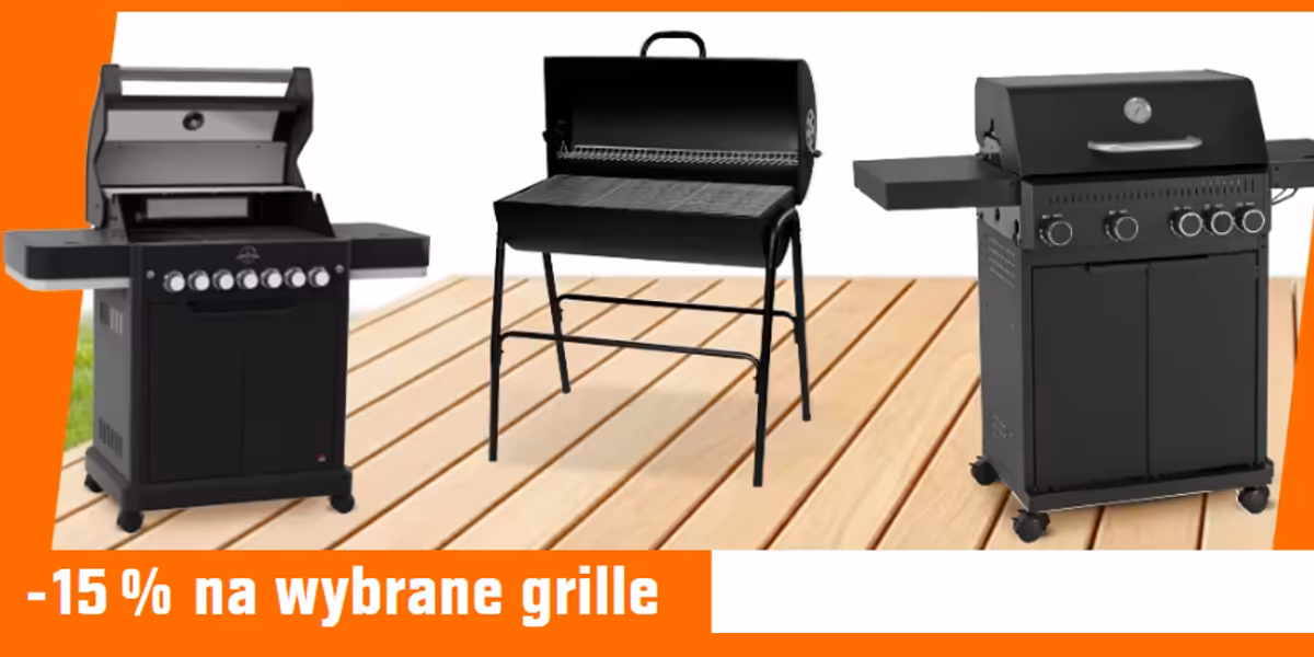 OBI: -15% na wybrane grille