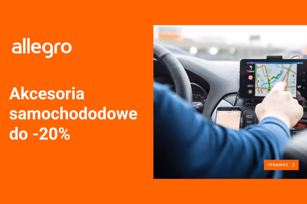 Allegro: Do -20% na akcesoria samochodowe