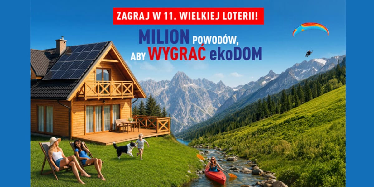Loterie i Konkursy: Loteria Almette 2026 – Wygraj dom w górach