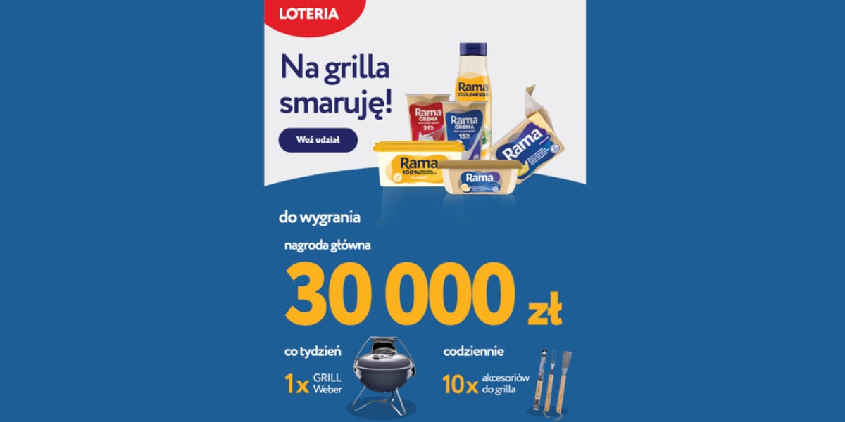Loterie i Konkursy: Loteria Rama 2025 – Na grilla smaruję