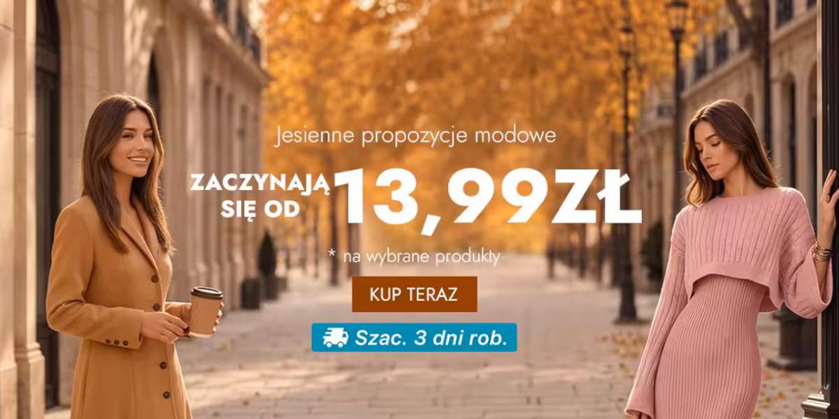 SHEIN: Od 13,99 zł i dostawa w 3 dni