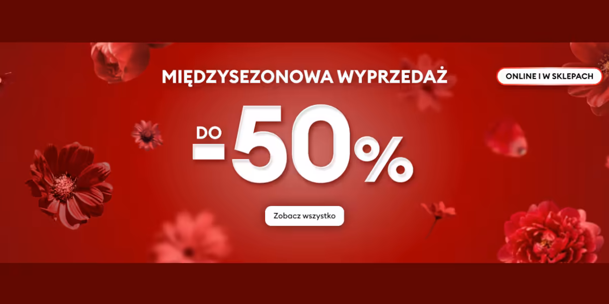 Sinsay: Do -50% na wyprzedaży w Sinsay