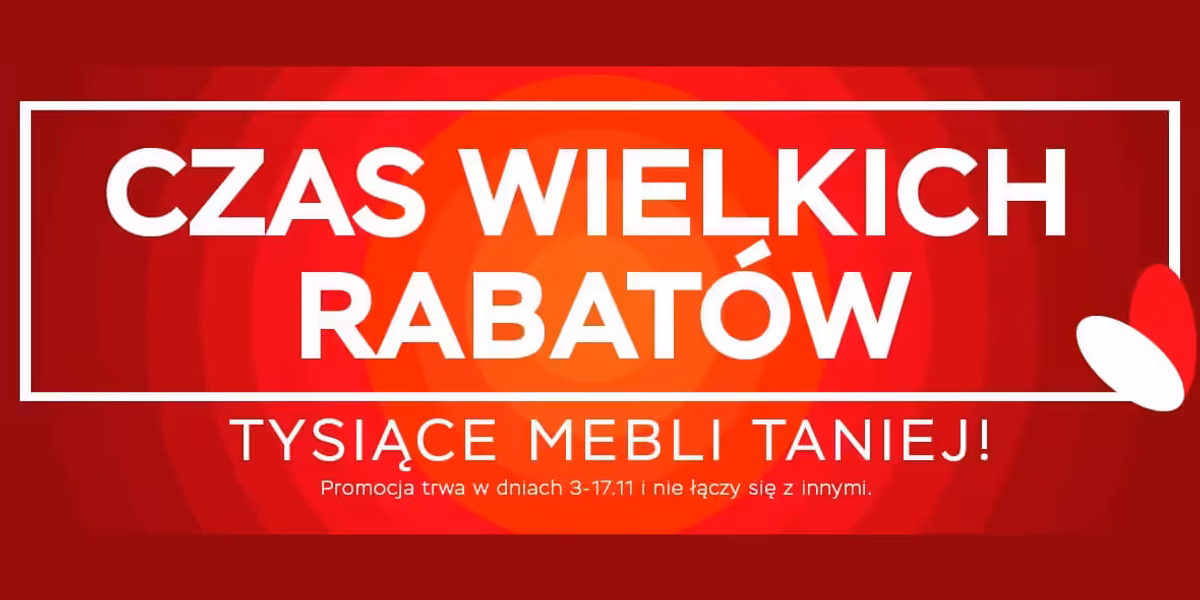 Abra: Tysiące mebli taniej!