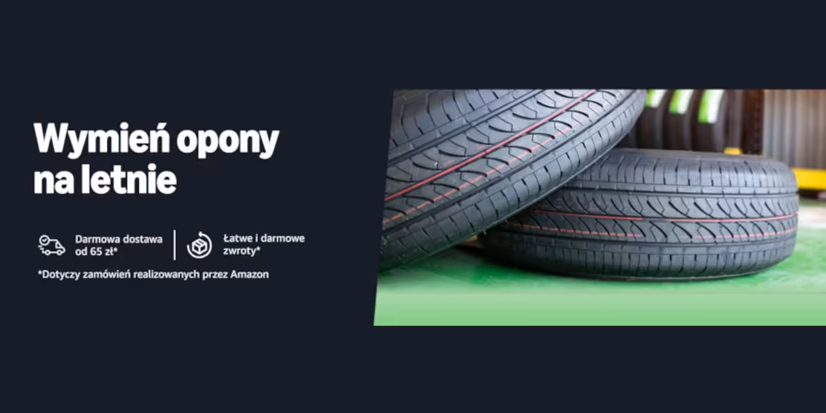 Amazon: Opony letnie na Amazon