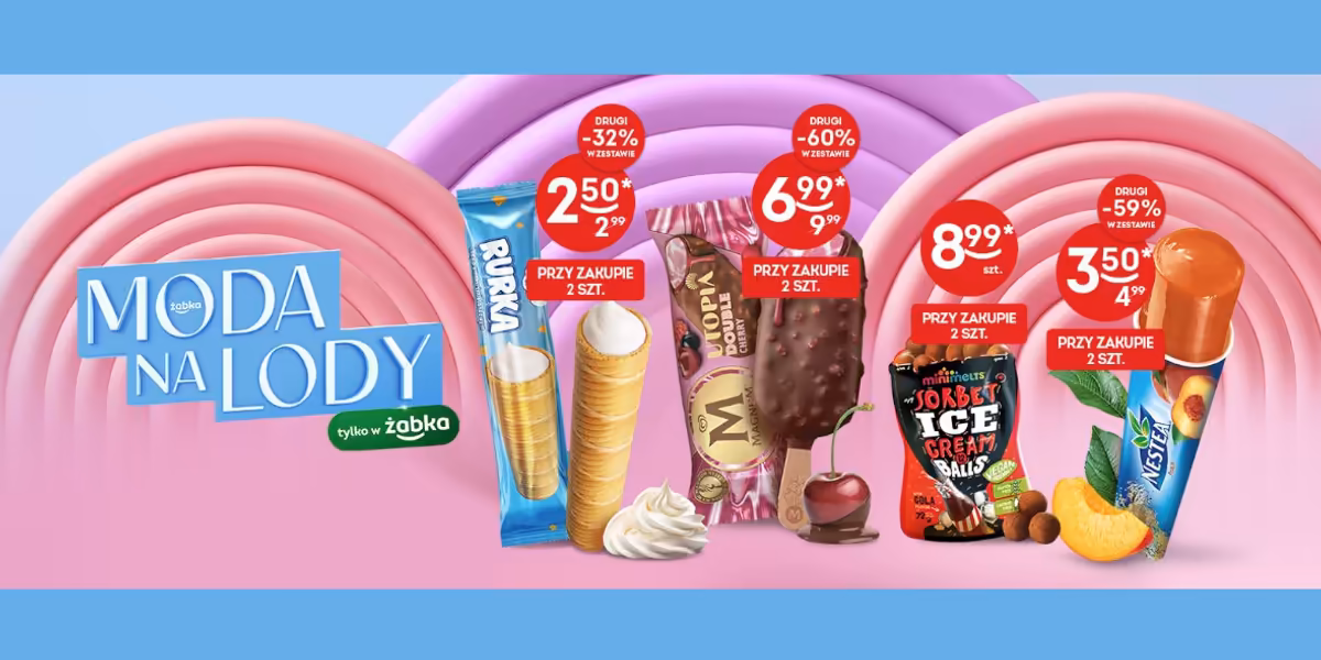 Żabka: Moda na lody w Żabce