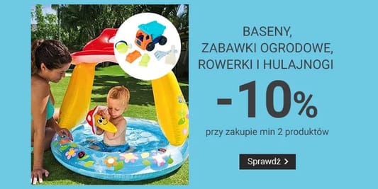 Smyk: -10% na baseny i zabawki ogrodowe 10.06.2025